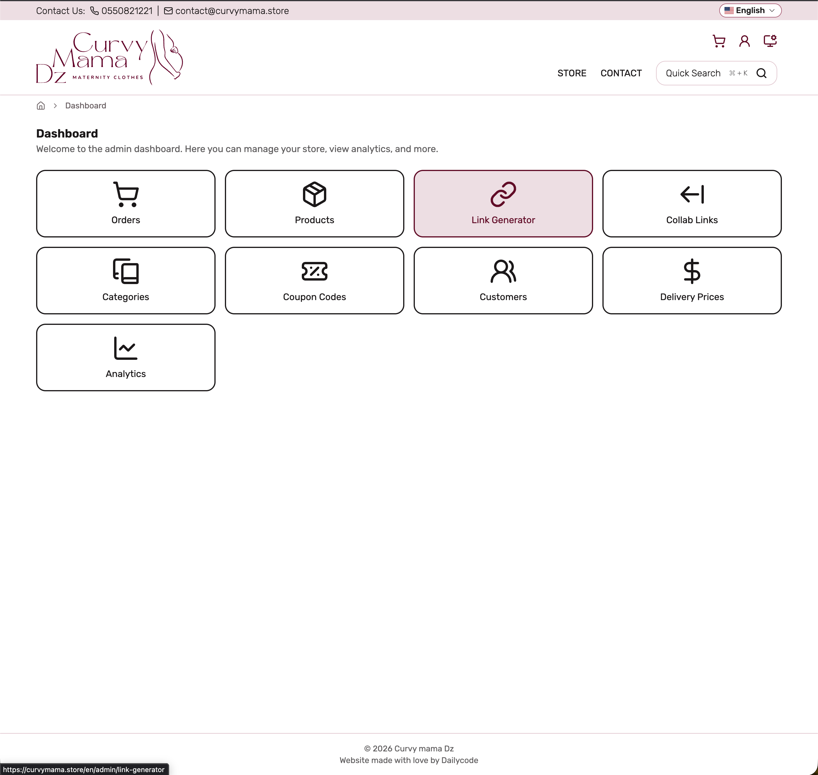 Admin Panel