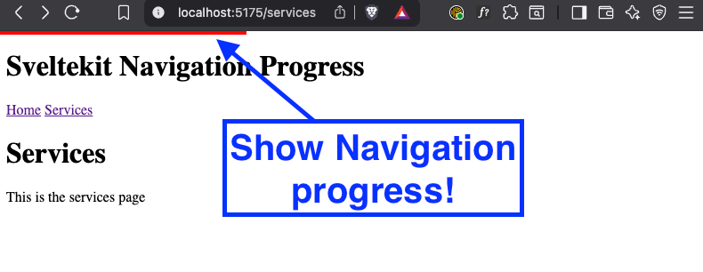 Add a navigation progress bar to your SvelteKit website featured