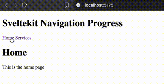 Show Progress Navigation Recording